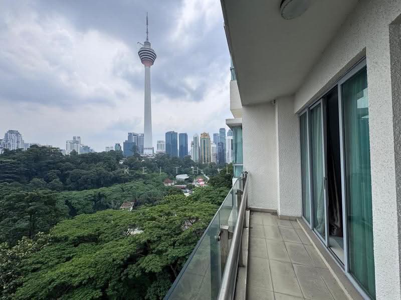 Kediaman Servis untuk Dijual di Suasana Bukit Ceylon / Raja Chulan Residences - Keith Lee - Balcony - PropertyGuru.com.my