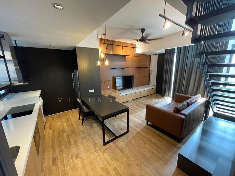 Kondominium untuk Disewa di Twy Duplex Condos - Vivian Wong - Living Room - PropertyGuru.com.my
