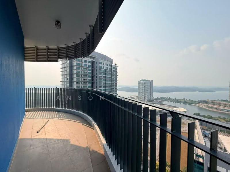 Condominium for Rent at Medini Signature - Anson Hiong - Balcony - PropertyGuru.com.my
