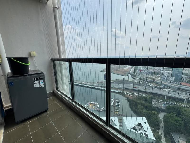 Service Residence for Rent at R&F Princess Cove Phase 1 - Jim Ng - Balcony - PropertyGuru.com.my