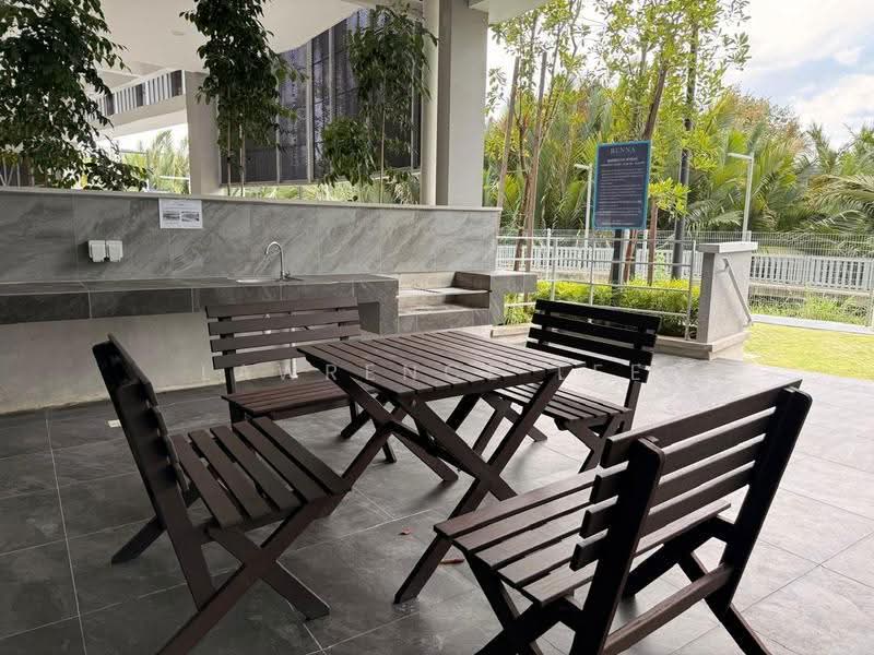 Kediaman Servis untuk Disewa di Renna Residence @ The NorthBank - Lawrence Lee - BBQ area - PropertyGuru.com.my