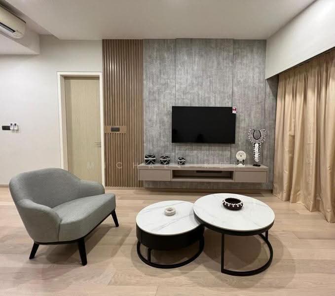 Service Residence for Rent at Star Residences Two - Michael Kei - Living Room - PropertyGuru.com.my