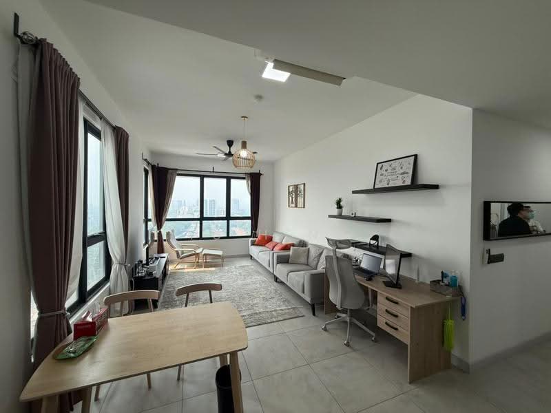 Service Residence for Rent at Lot 15 - Yu Heng Chong - Living Room - PropertyGuru.com.my