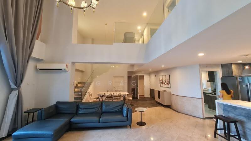 Kondominium untuk Disewa di Bayu Angkasa - Grace Tham - Living Room - PropertyGuru.com.my