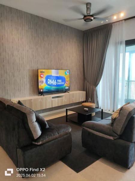 Kediaman Servis untuk Dijual di The Astaka @ 1 Bukit Senyum - Javenthan Ng - Living Room - PropertyGuru.com.my