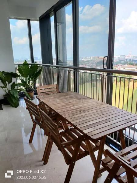 Kediaman Servis untuk Dijual di The Astaka @ 1 Bukit Senyum - Javenthan Ng - Balcony - PropertyGuru.com.my