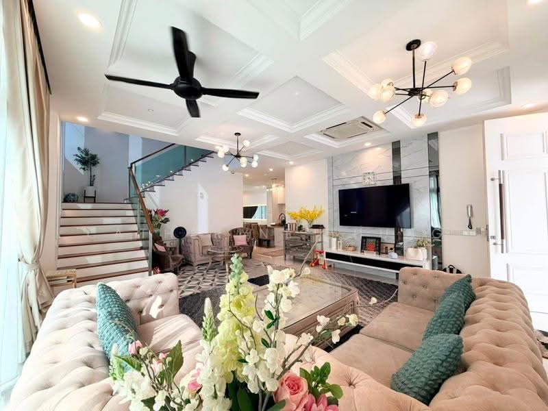 Semi-Detached House for Sale in Eco Botanic (Iskandar Puteri (Nusajaya)) - Catherine Thung - Living Room - PropertyGuru.com.my