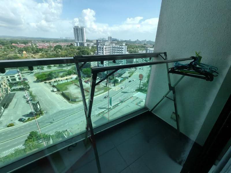 Service Residence for Rent at Sky Loft Premium Suites - KL Pang - Balcony - PropertyGuru.com.my