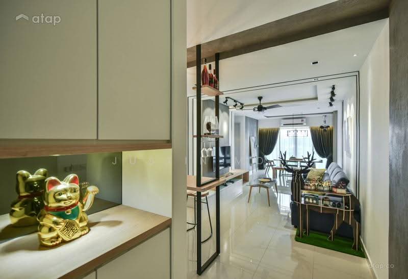 Kediaman Servis untuk Dijual di Mesahill - Justin Mok - Living Room - PropertyGuru.com.my