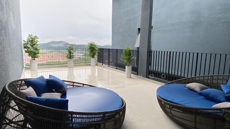 Kediaman Servis untuk Disewa di Setia City Residences - Jansen Khoo - Balcony - PropertyGuru.com.my