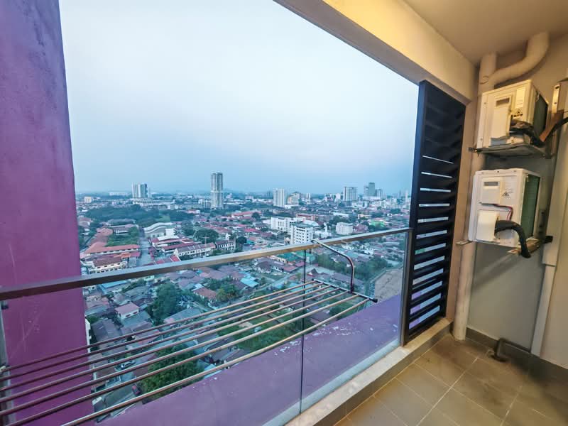 Condominium for Rent at Admiral Residences - Thomas Lam - Balcony - PropertyGuru.com.my