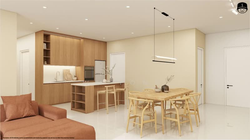 Kediaman Servis untuk Disewa di Jendela Residences - WM Yong - Kitchen - PropertyGuru.com.my