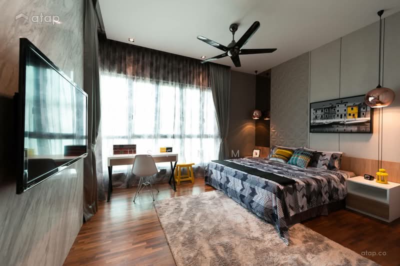 Kediaman Servis untuk Dijual di MIRAI Residences - Justin Mok - Bedroom - PropertyGuru.com.my
