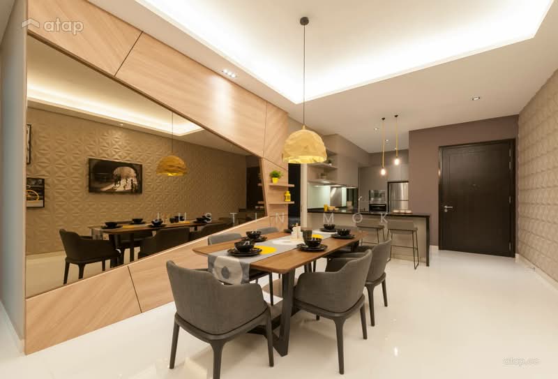 Kediaman Servis untuk Dijual di MIRAI Residences - Justin Mok - Dining Room - PropertyGuru.com.my