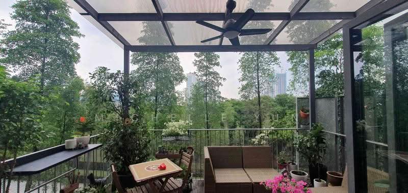 Rumah Teres 2.5-Tingkat untuk Disewa di The Mansions (Desa Parkcity) - Michelle Yun - Balcony - PropertyGuru.com.my