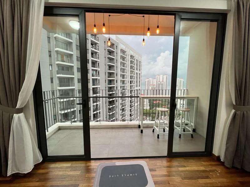 Service Residence for Rent at The Tamarind - JC Lee - Balcony - PropertyGuru.com.my