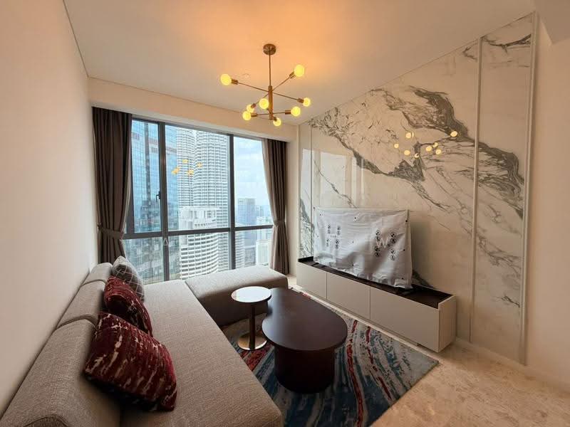 Service Residence for Rent at SO Sofitel Kuala Lumpur Residences - Apple Liew - Living Room - PropertyGuru.com.my