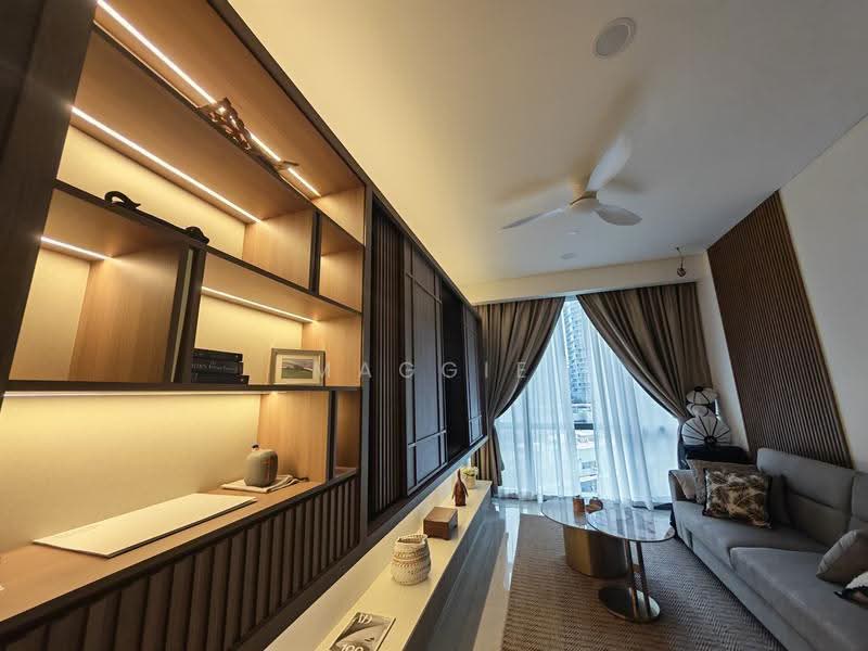 Service Residence for Rent at Jewel by Oxley KLCC - Maggie Chin - Living Room - PropertyGuru.com.my