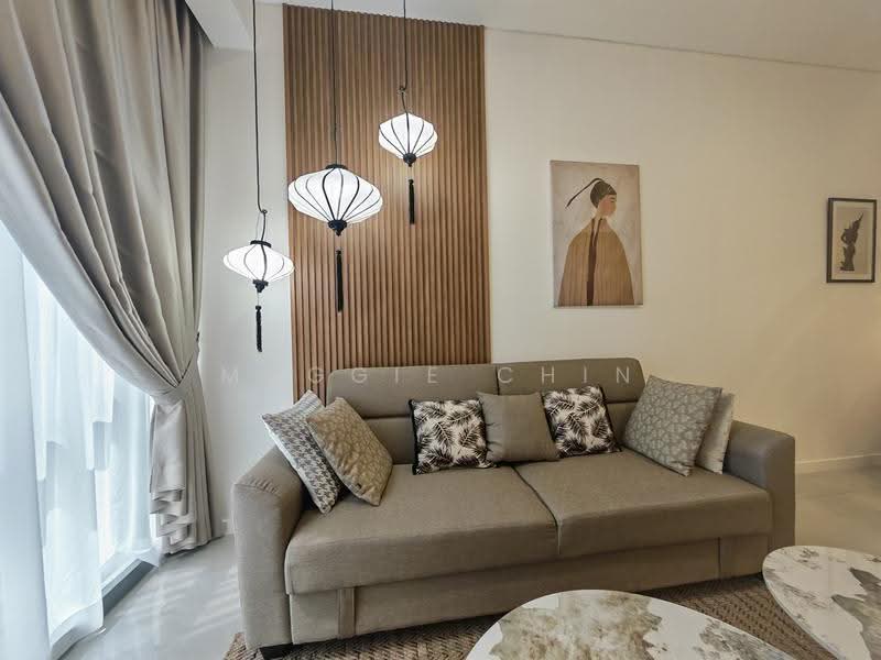 Service Residence for Rent at Jewel by Oxley KLCC - Maggie Chin - Living Room - PropertyGuru.com.my