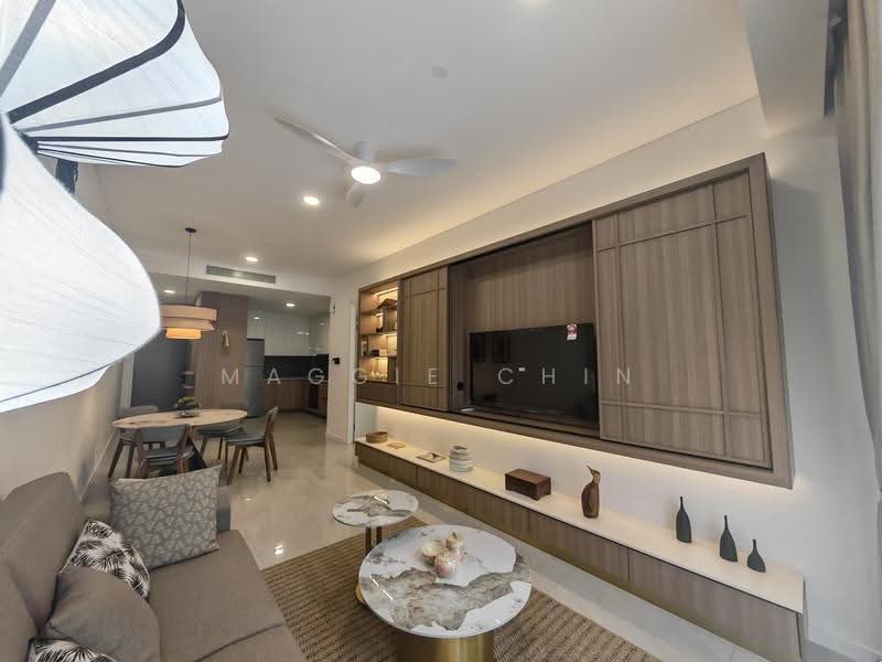 Service Residence for Rent at Jewel by Oxley KLCC - Maggie Chin - Living Room - PropertyGuru.com.my