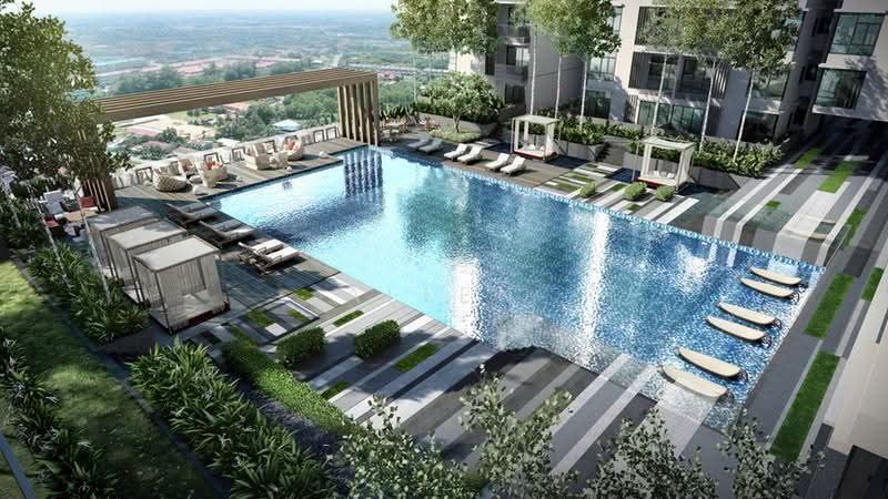Condominium for Sale at Urbana Residences - Allen Tan - Pool - PropertyGuru.com.my