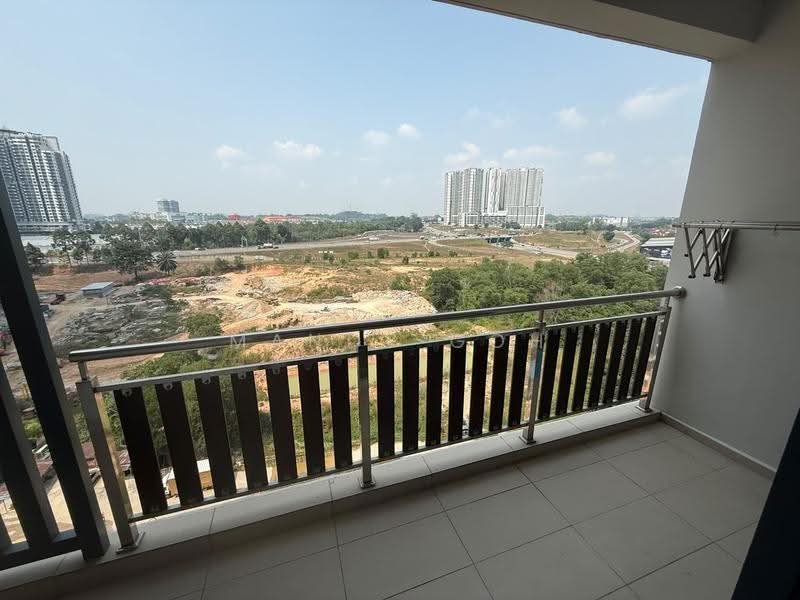 Service Residence for Rent at D'Secret Garden (Pangsapuri Kempas Indah) - Mandy Goh Siew Li - Balcony - PropertyGuru.com.my