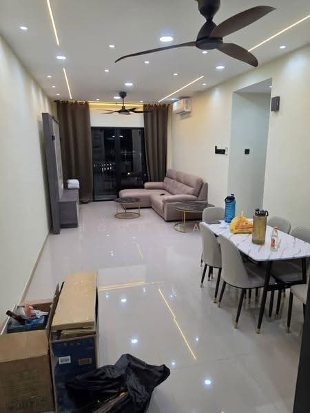 Kediaman Servis untuk Disewa di Rubica @ Harbour Place - Boon Haw Ooi - Living Room - PropertyGuru.com.my