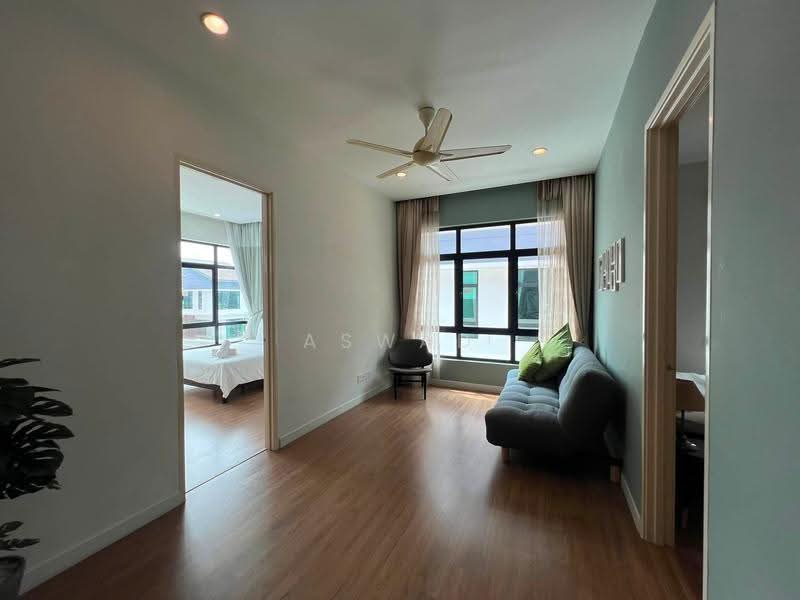 Rumah Berkembar untuk Dijual di Pearl Residences (Batu Ferringhi) - Aswad . - Living Room - PropertyGuru.com.my