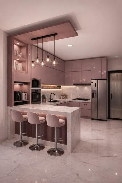 Service Residence for Sale at The Face Suites (Platinum Suites) - Travis Tan - Kitchen - PropertyGuru.com.my