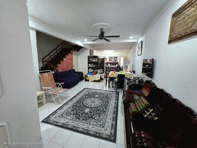 Rumah Teres 2-Tingkat untuk Dijual di Bandar Country Homes (Rawang) - Zann Fauzan - Living Room - PropertyGuru.com.my
