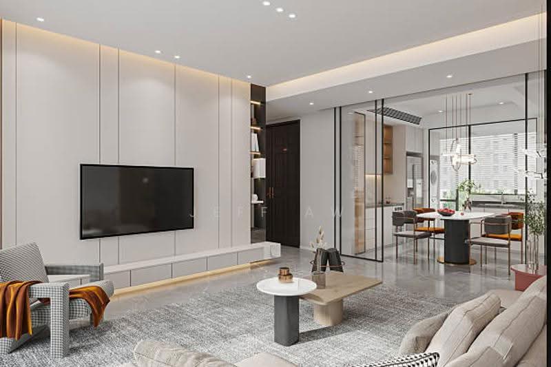 Kondominium untuk Dijual di The Capers @ Sentul East - Jeff Aw - Living Room - PropertyGuru.com.my