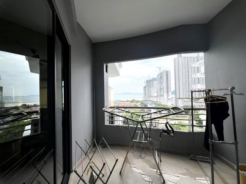 Condominium for Rent at The View Condominium - Gan Chun Kai - Balcony - PropertyGuru.com.my