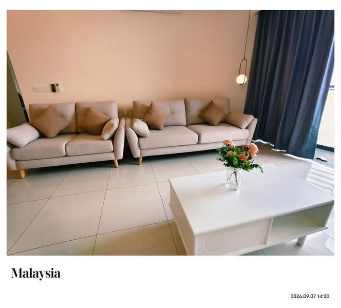 Condominium for Rent at The Westside Two - Jane Goh - Living Room - PropertyGuru.com.my