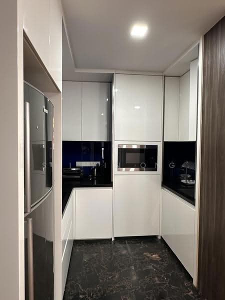 Kediaman Servis untuk Dijual di Arcoris Residences - SHI YIN ONG - Kitchen - PropertyGuru.com.my