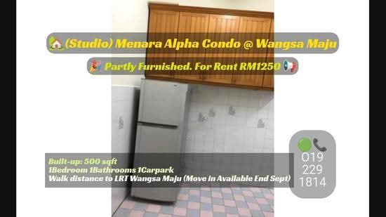 Condominium for Rent at Menara Alpha - Wincent Chuah - PropertyGuru.com.my