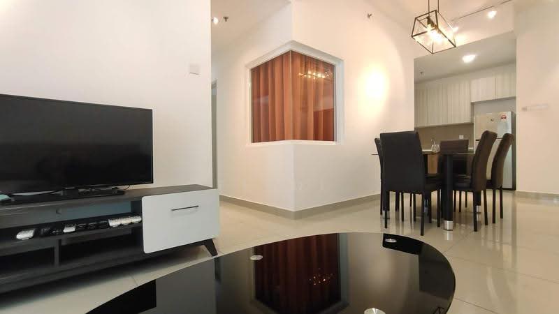 Condominium for Rent at Mutiara Ville - Fendi tan - Living Room - PropertyGuru.com.my