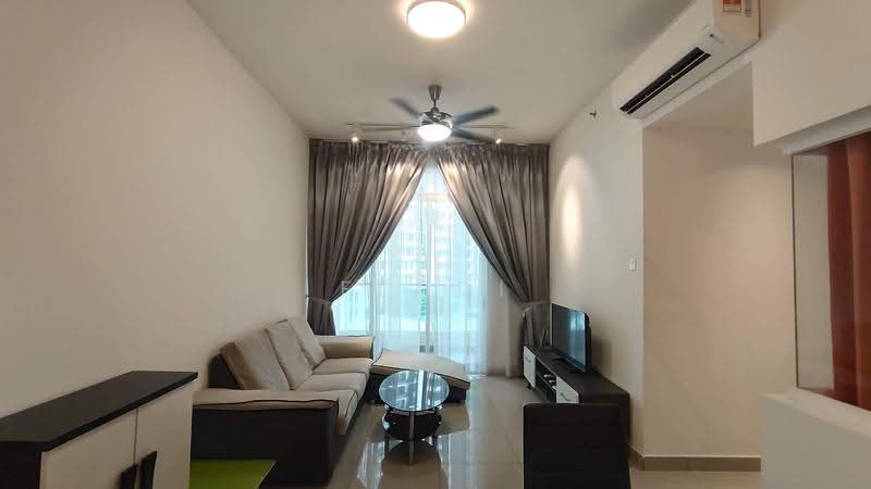 Condominium for Rent at Mutiara Ville - Fendi tan - Living Room - PropertyGuru.com.my