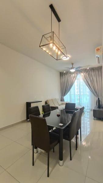 Condominium for Rent at Mutiara Ville - Fendi tan - Living Room - PropertyGuru.com.my