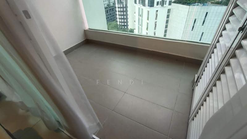 Condominium for Rent at Mutiara Ville - Fendi tan - Balcony - PropertyGuru.com.my
