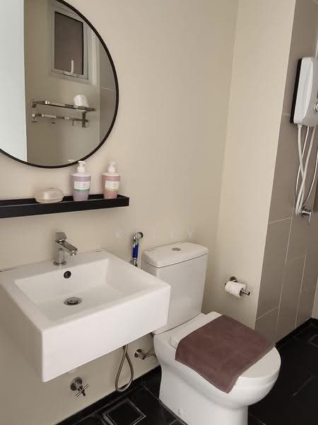 Service Residence for Rent at UNA Serviced Apartment - Kelly Chen - Bathroom - PropertyGuru.com.my