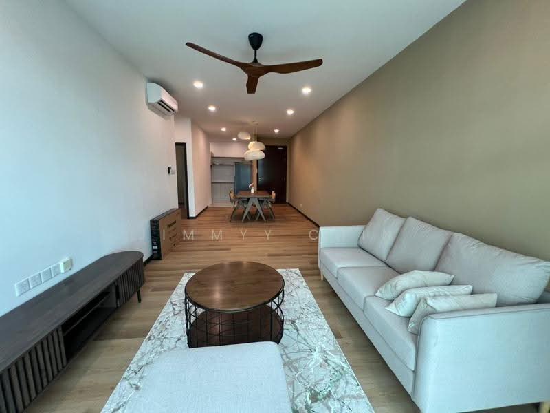 Kondominium untuk Dijual di Sapphire On The Park - Jimmyy Chin - Living Room - PropertyGuru.com.my