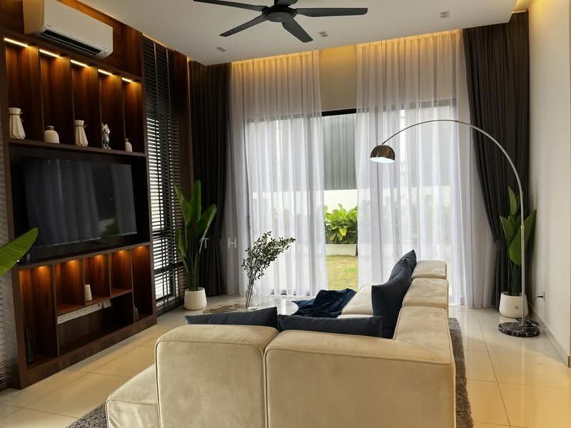 Rumah Kluster untuk Dijual di Alam Impian (Shah Alam) - Thien . - Living Room - PropertyGuru.com.my
