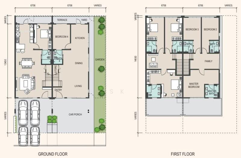 Rumah Teres 2-Tingkat untuk Dijual di Eco Botanic (Iskandar Puteri (Nusajaya)) - SK GOO - PropertyGuru.com.my