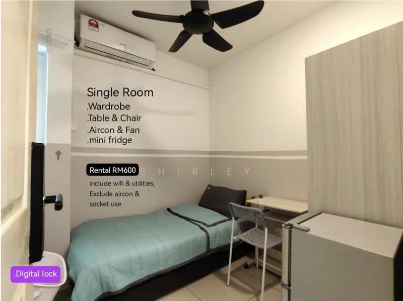 Kondominium untuk Disewa di The Edge Residence - Shirley Lim - Bedroom - PropertyGuru.com.my