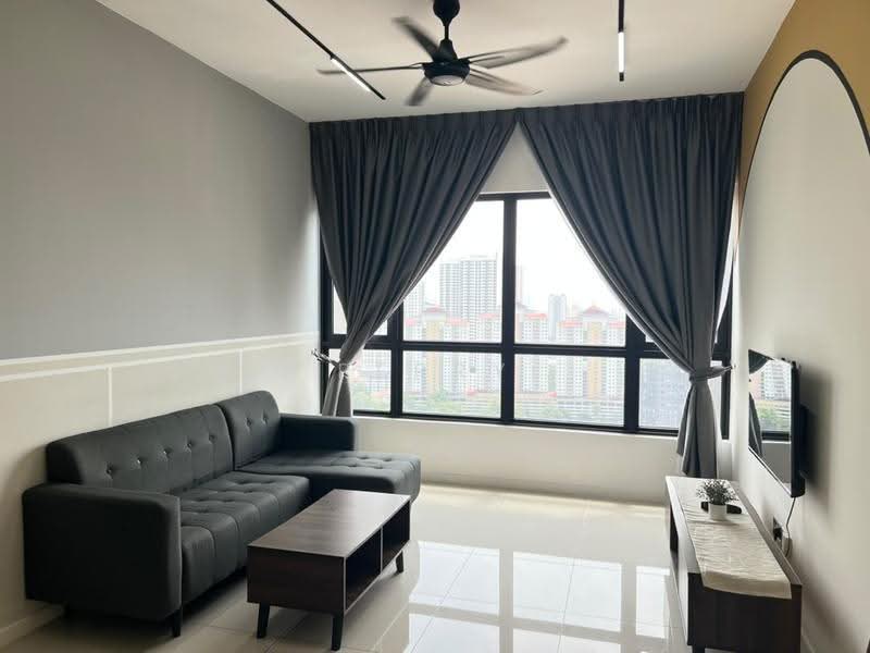 Kediaman Servis untuk Disewa di Duta Park Residences - Perry Chai - Living Room - PropertyGuru.com.my