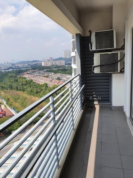 Kediaman Servis untuk Disewa di SetiaWalk - Steven Tan - Balcony - PropertyGuru.com.my