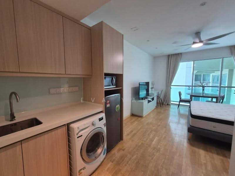 Service Residence for Rent at Solaris Dutamas - Eva Yap - Living Room - PropertyGuru.com.my