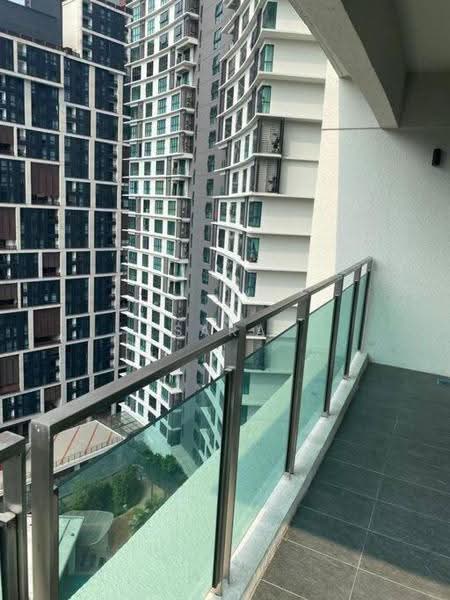 Service Residence for Sale at Ooak Serviced Apartments @ Kiara 163 - Sara Ooi - Balcony - PropertyGuru.com.my