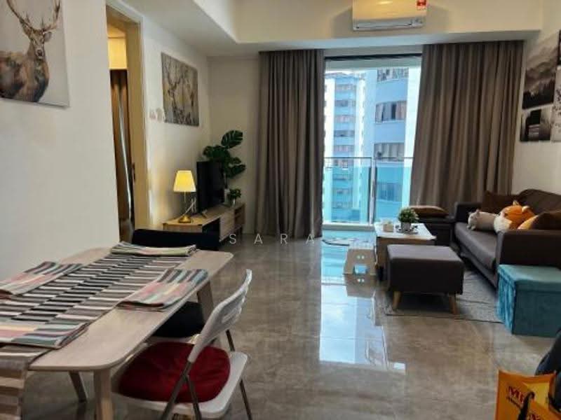Service Residence for Sale at Ooak Serviced Apartments @ Kiara 163 - Sara Ooi - Living Room - PropertyGuru.com.my