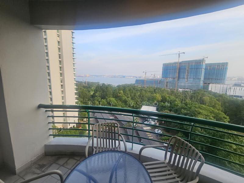 Kondominium untuk Disewa di The Straits View Condominium - Carly Voon - Balcony - PropertyGuru.com.my